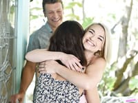 Aria Lee and Stevie Grey - Daughter Swap