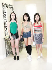 Bambi Black, Vina Sky, and Rina Ellis - BFFs