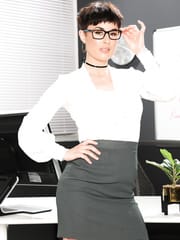 His Wife's Secret Lez Affair #02 - Alexis Tae & Olive Glass