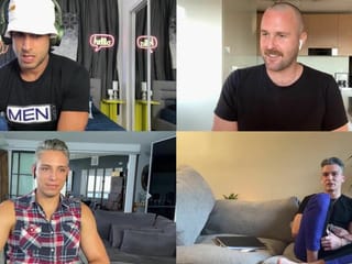 Parler du tournage du porno gay avec Diego Sans et Luis Rubi