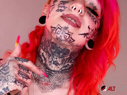 Part 10 - Face Tat Mami Interview Post Tattoos at Fapnado