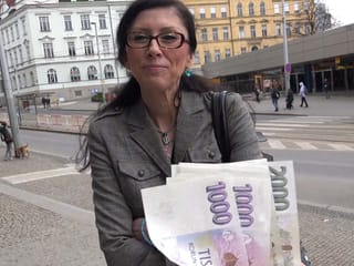 MILF tchèque Secrétaire Ramassé et Fucked
