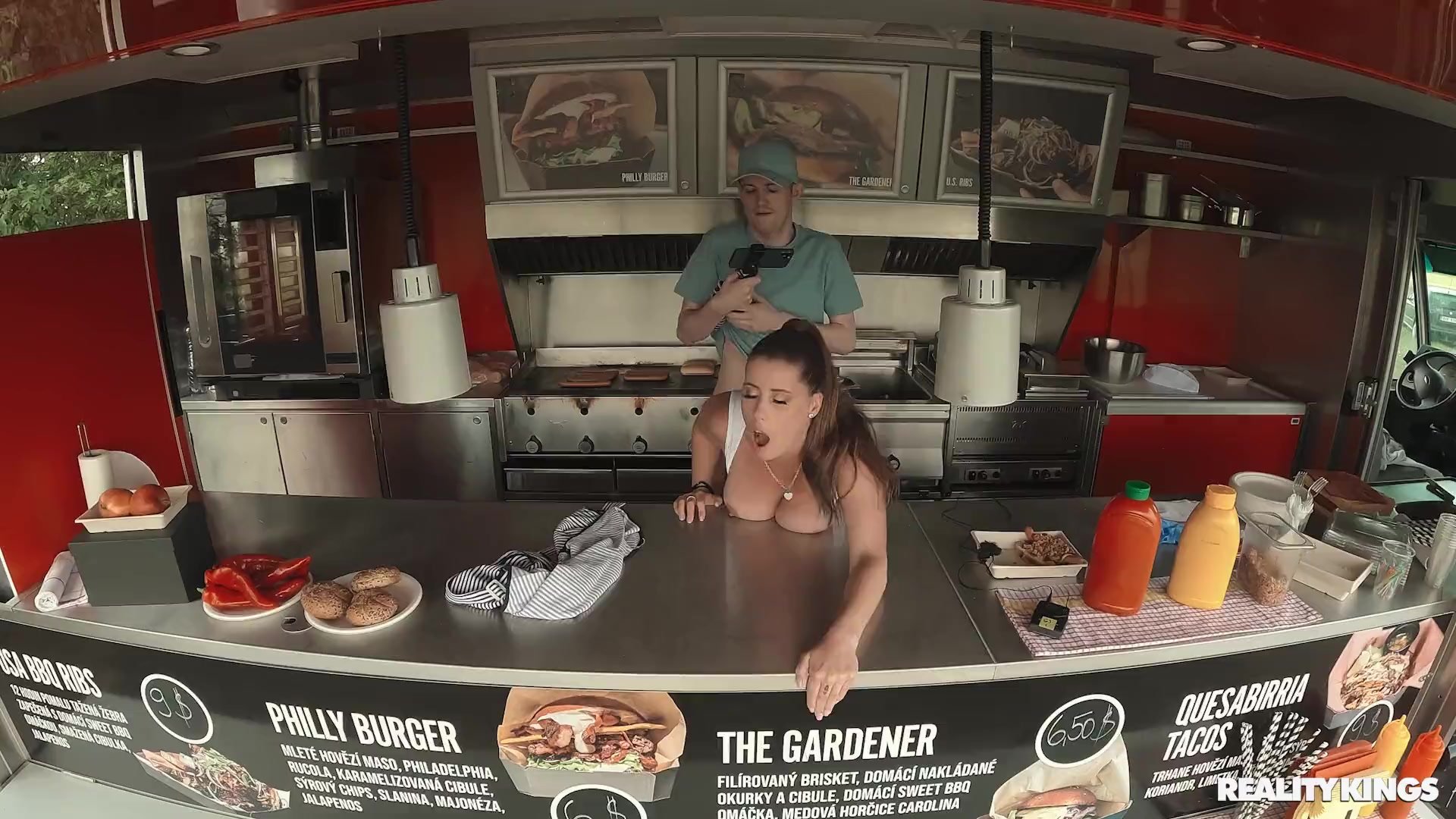Food truck sex with vlogger