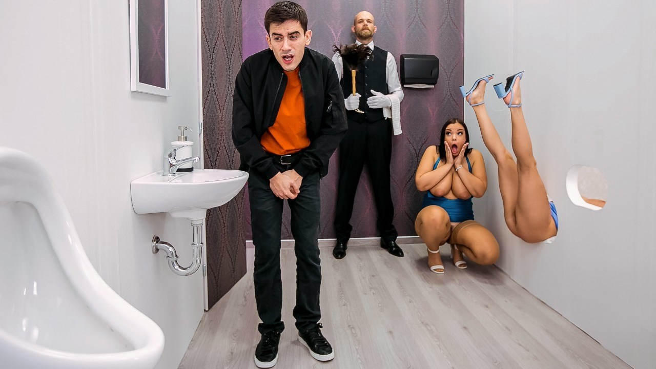 Gloryholes sest déchaîné avec Sofia Lee, Josephine Jackson and Jordi