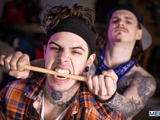 Gay musicians have bareback anal - Dex Parker , Sunny D
