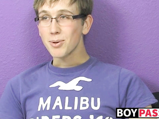Occhiali jockstrap Twink Tommie Reed Hot Solo Masturbation