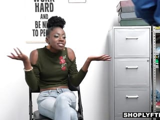 Ebony Suspect Plowed to Get Away Scot-Free!