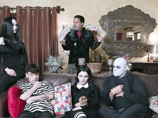 Creepy (step) Family Cosplay 4 Halloween is a Must!