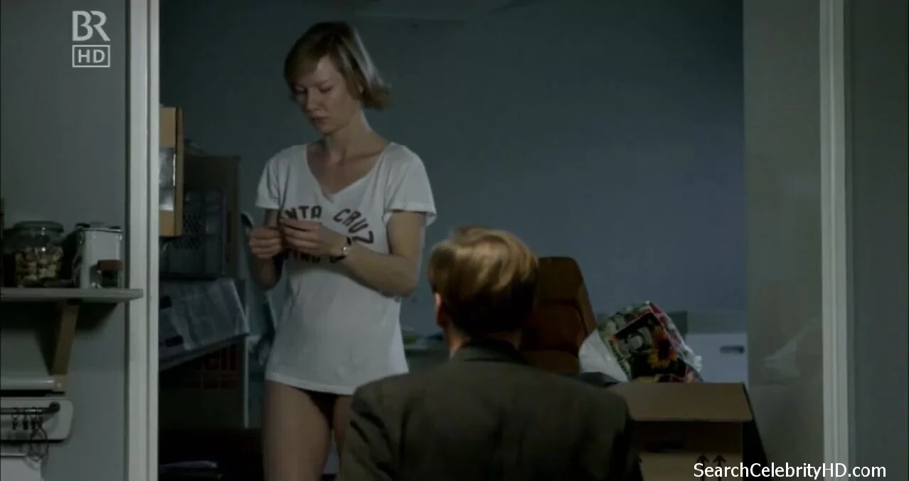 Sensual Sandra Huller getting nude on film