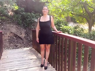 ¡La señora, 41 años, quiere sudar!