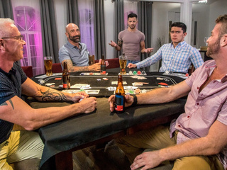 Orgia de Pôquer Noturna - Casey Everett, Link Parker, Ryan Carter, Drew Sebastian