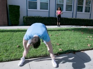 Trickery - Demi Sutra twerks on a muscular guys dick