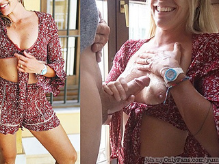 Insta Cutie 4K Cumshot – Előtte Utána Cum On Tits Handjob POV YummyCouple
