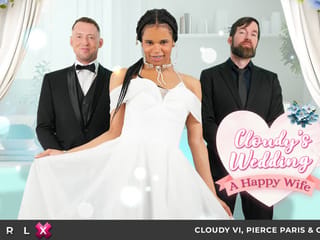 TGIRLS XXX - Cloudy Vi tiene un trío en su día de boda
