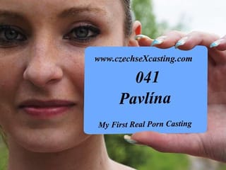 El primer casting de porno de Pavlina
