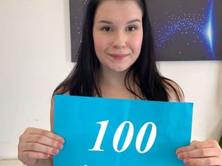 Linda adolescente en casting de porno