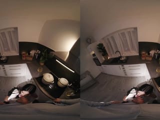 I Make Dinner, She Sucks My Dick - Virtual Real Porn