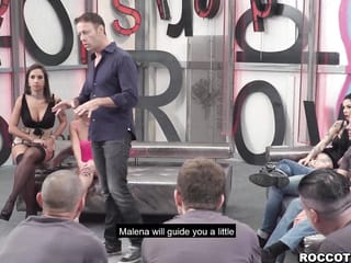 ragazzi amatoriali formati in accademia di duro Rocco Siffredi!