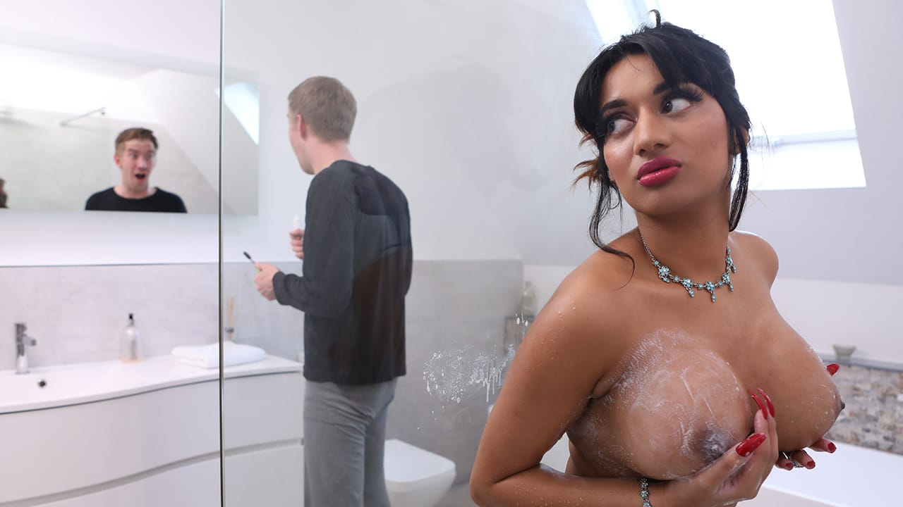 BRAZZERS - Exotic Beauty Takes The Landlords Monster Cock - Danny D and  Asia