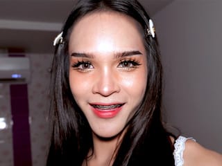Petite but curvy teen femboy raw anal penetration and POV blowjob