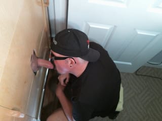 Military Guy Needs Head At The Gloryhole