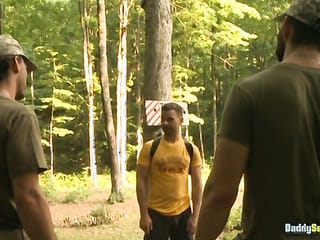 DaddysexFiles: Joe Parker and CJ Parker bang Conner Habibs ass when caught pissi