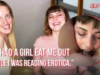 Ersties - Lucy & Charlie Do Naughty Lesbian Things in a Library