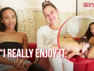 Ersties - Sexy Lesbian Lovers Take Turns Eating Each Other Out