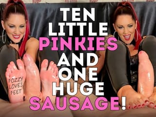 Ten Little Pinkies and One Huge Sausage By Ruby Onyx