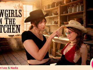 TGIRLS PORN - Cowgirls in de Keuken
