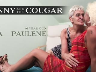 Orgia de Abuela y Cougar: las Pussies Mojadas de Myra y Paulene