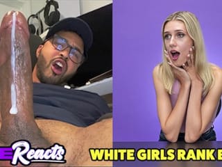 Ragazze bianche bramano il BBC e amano ogni pollice