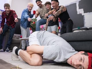 Adam Awbride & Cristiano Turn a College Party Kinky