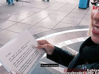 The Thin Blonde MILF's Exciting Real Sex Meeting