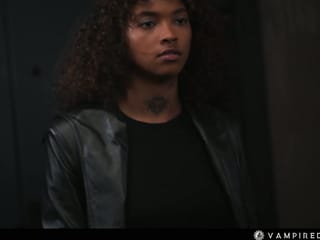 Ebony Monstergirl Vampirism - Canela Skin & Barbie Rous Lesbian Vampire Sex