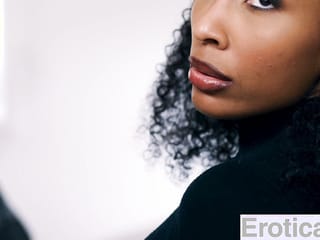 EROTICAX - Ebony Nicole Kitt Catches Them, Gets Fucked Next, Then They All Go At
