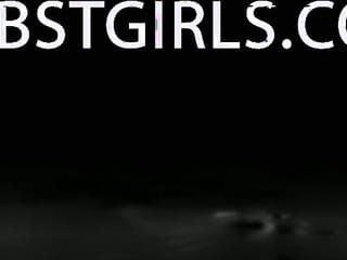 BOBSTGIRLS Light-Skinned Trans Woman Shows Off in Tight White Underwear