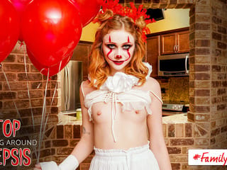 Hören Sie auf, das Clowning um Stiefzaunen aufzuhalten! - Halloween Edition.