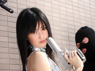Shizuka Minami enjoys a heavy hard sausage