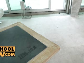 ITSPOV - Unkreuztes jugendlich Schulmädchen Nata Ocean ist in Position gefickt